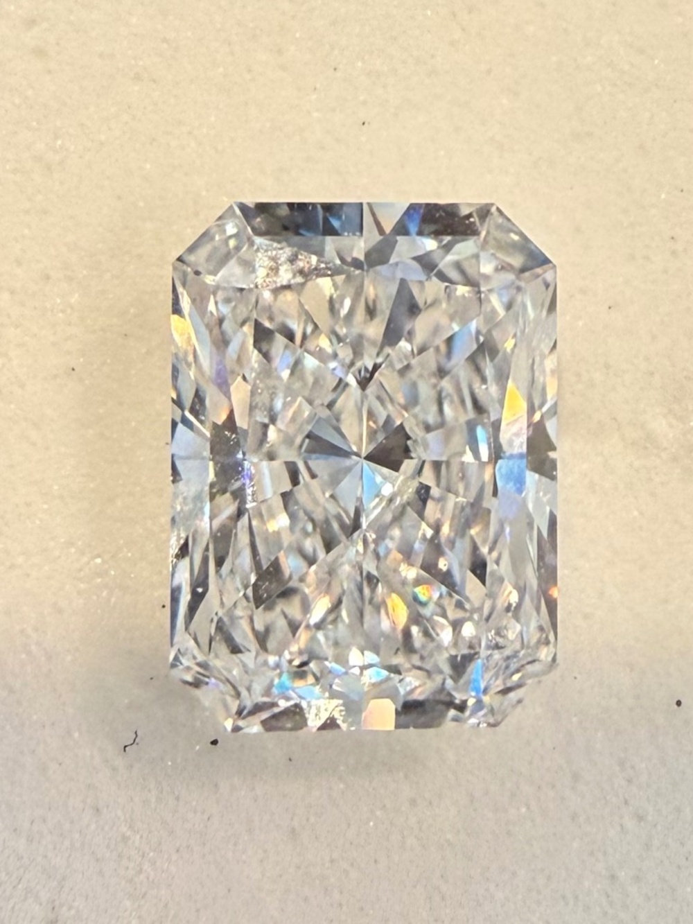 1.55 Radiant Cut Certified Diamond DVS1